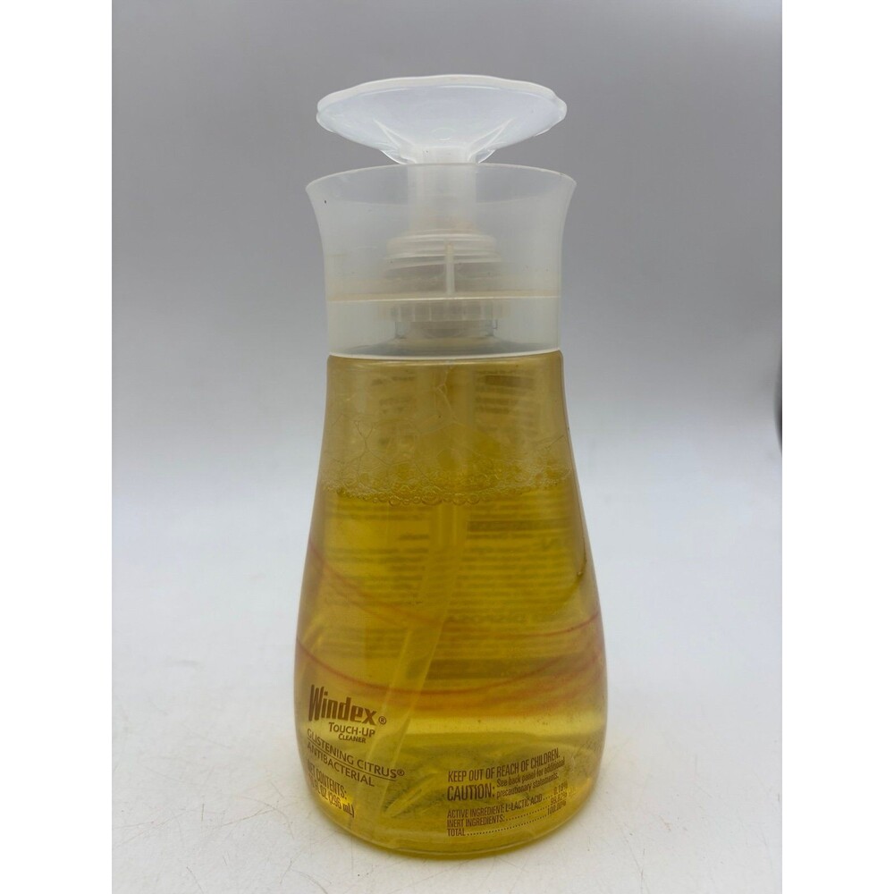 Windex Touch-Up Cleaner Glistering Citrus 10 oz Discontinued Partially Full